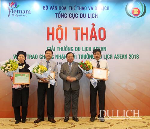 Trao Giải thưởng Thành phố du lịch sạch ASEAN và Giải thưởng Sản phẩm du lịch bền vững ASEAN